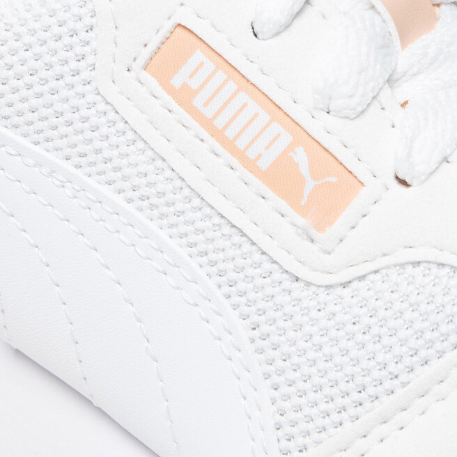 Puma Sneakersy Puma R78 373117 41 White/White/Peach Parfait
