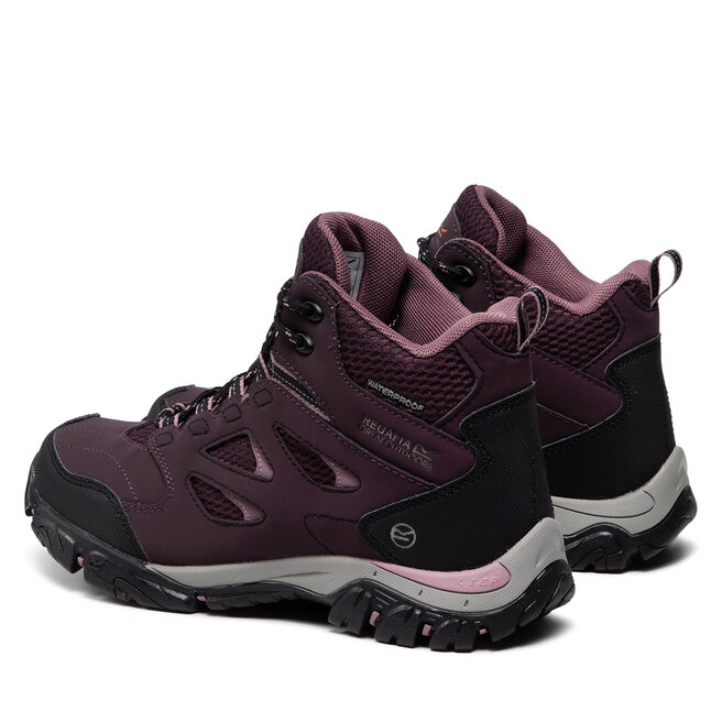 Regatta Trekingová obuv Regatta Lady Holcombe Iep Mid RWF573 Dark Burgundy/Black QFE