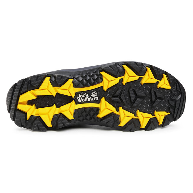 Jack Wolfskin Trekkingi Jack Wolfskin Vojo 3 Wt Texapore Mid M 4042461 Black/Burly Yellow XT