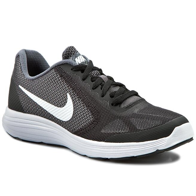 Navidad Actualizar Abrazadera Zapatos Nike Revolution 3 (GS) 819413 001 Dark Grey/White/Black Pr Platnm •  Www.zapatos.es