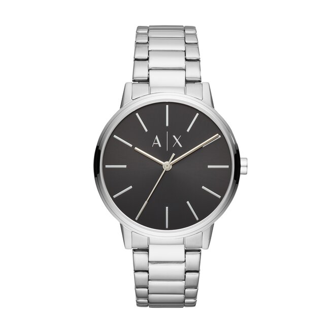 armani exchange silver