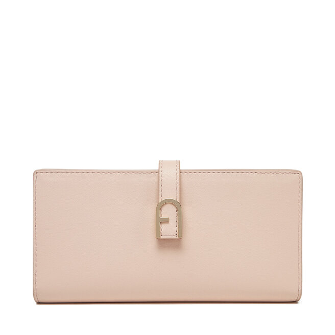 Duży Portfel Damski Furla Flow Continental Bifold WP00402 BX2045 - Różowy