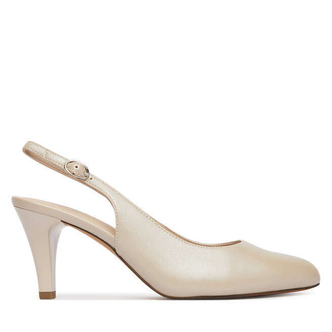 Czółenka Caprice 9-29606-42 Kremowy - kobiece