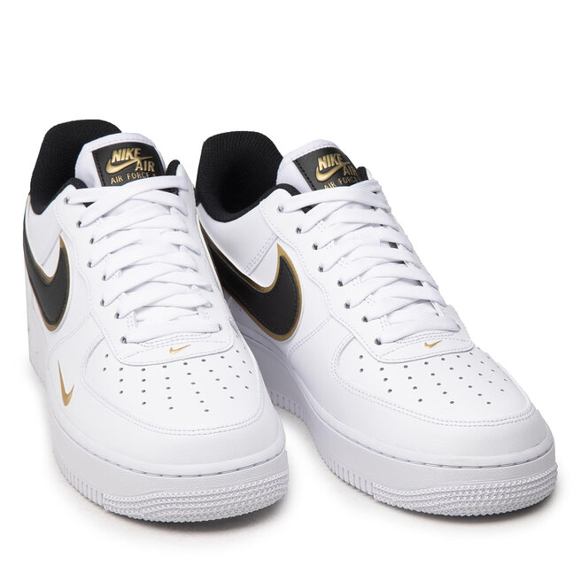 Nike Air Force 1 '07 Lv8 DA8481 100 White/Black/Metallic Gold • Www.zapatos.es