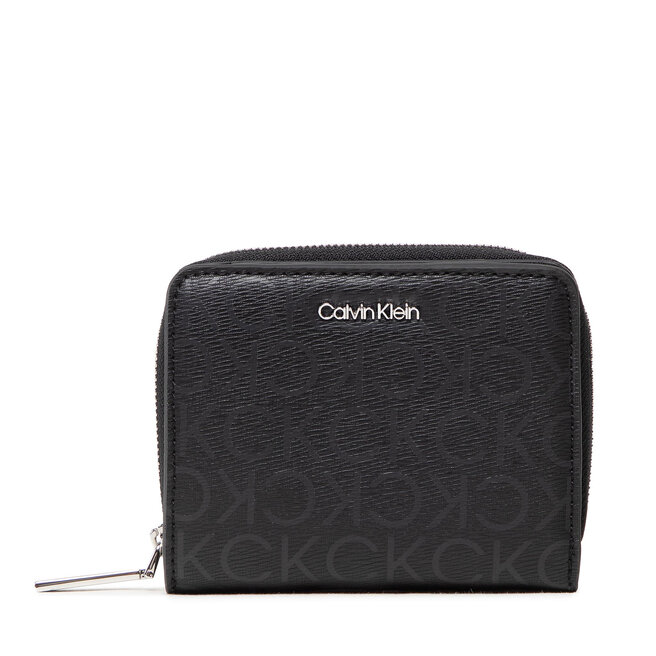 Portafoglio piccolo da donna Calvin Klein Ck Must Z A Wallt Flap