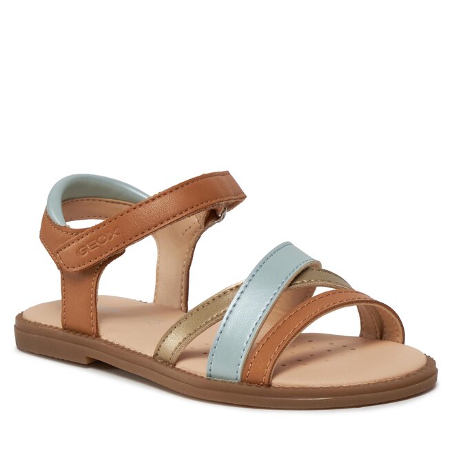 Geox Karly 72 Sandals For Girls - Breathable Kids Sandals For Everyday Wear