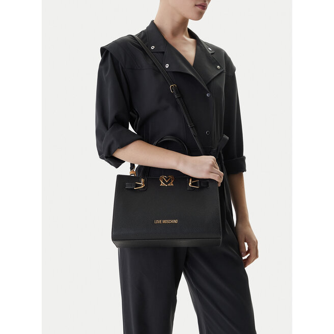 Torebka LOVE MOSCHINO JC4126PP1OLM0000 Czarny -