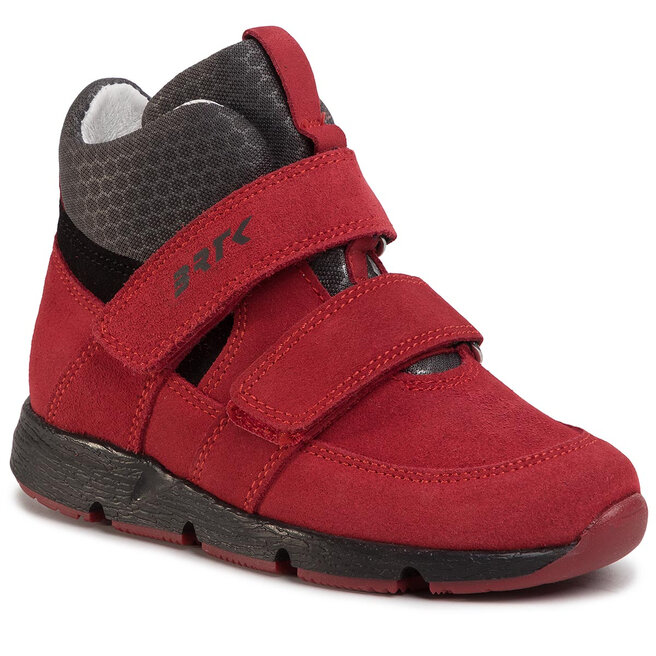Botines store rojos planos