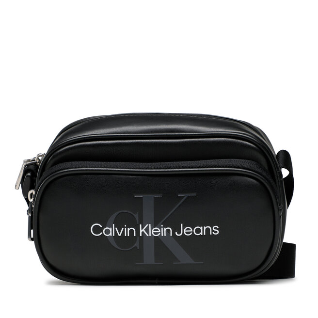 Geantă crossover Calvin Klein Jeans Monogram Soft Ew Camera Bag18 K50K510107 BDS Bag18 imagine noua