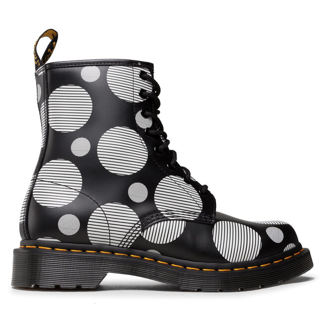 black white doc martens