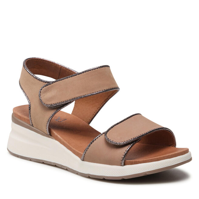 Sandale Caprice 9-28307-28 Taupe Nubuc 334