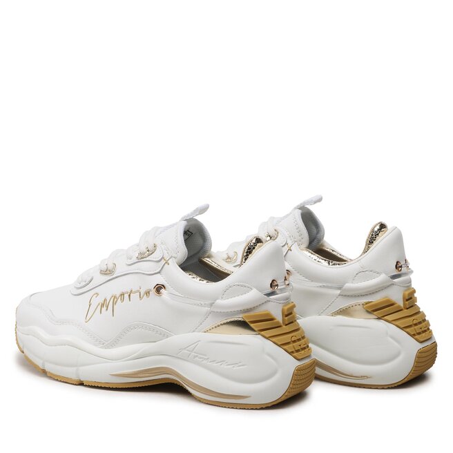 Emporio Armani Сникърси Emporio Armani X3X173 XN759 R579 White/Gold