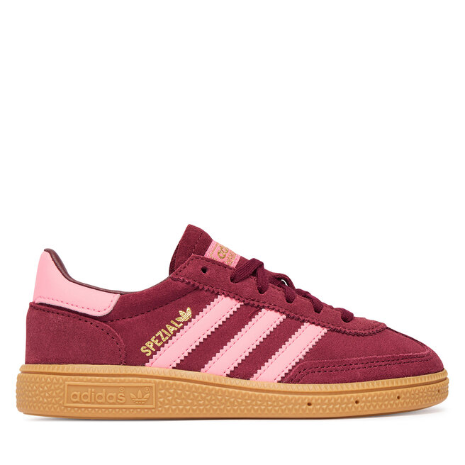 Sneakersy adidas Handball Spezial KK5036 Bordowy - dziewczęce