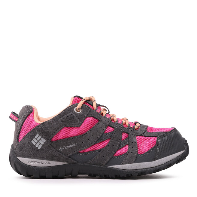 Columbia Туристически Columbia Youth Redmond Waterproof BY2857 Dark Grey/Pink Ice 089