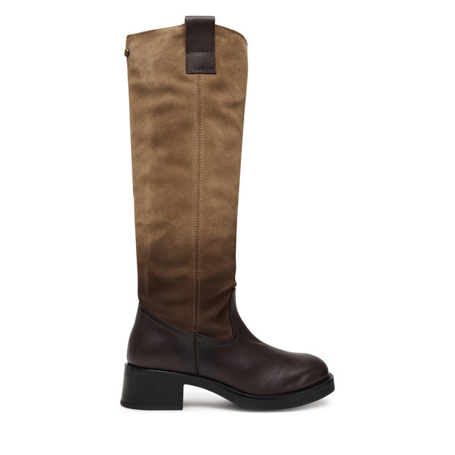 Kozaki Steve Madden Banner - Brązowy