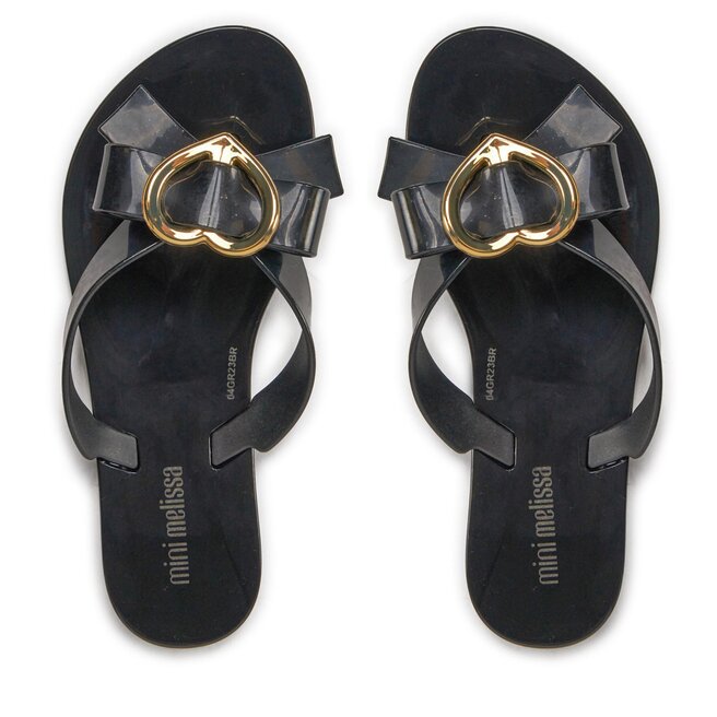 Japonki Melissa Mini Melissa Harmonic Hot Inf - Czarny