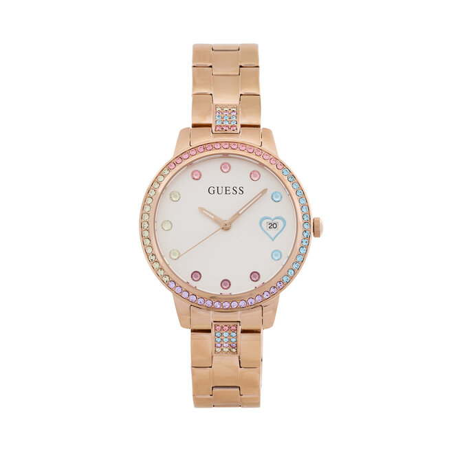 Zegarek Guess GW0657L3 Różowe złoto -