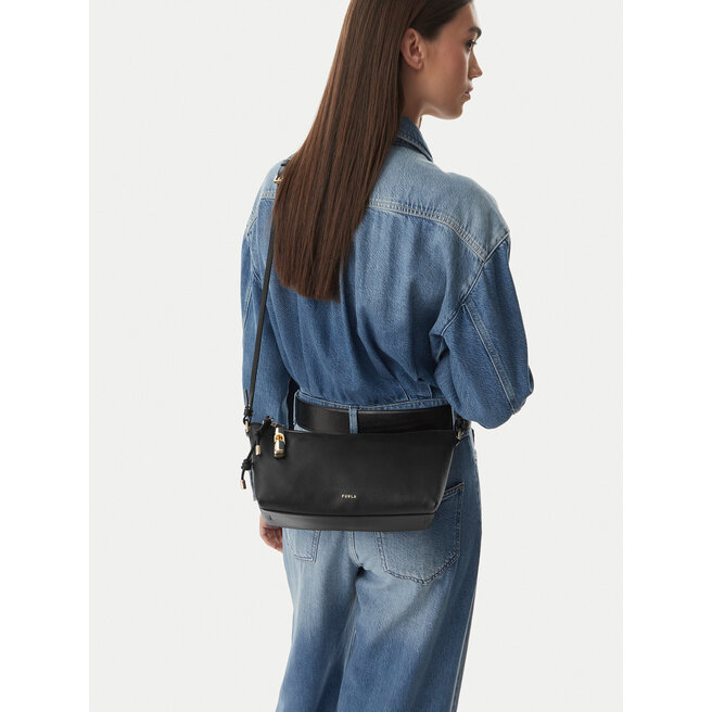 Torebka Furla Debby Mini WE00865 BX3353 KH O6000 Czarny -