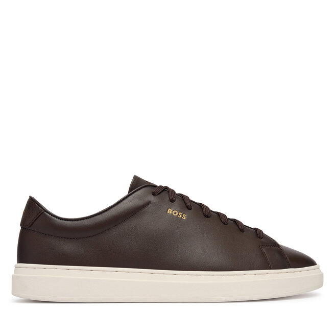 Sneakersy BOSS Kieran 50573549 Brązowy ciemny