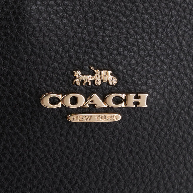 Torebka Coach Pbbl Cen Tot Zip 69424 GDBLK Czarny | eobuwie.com.pl