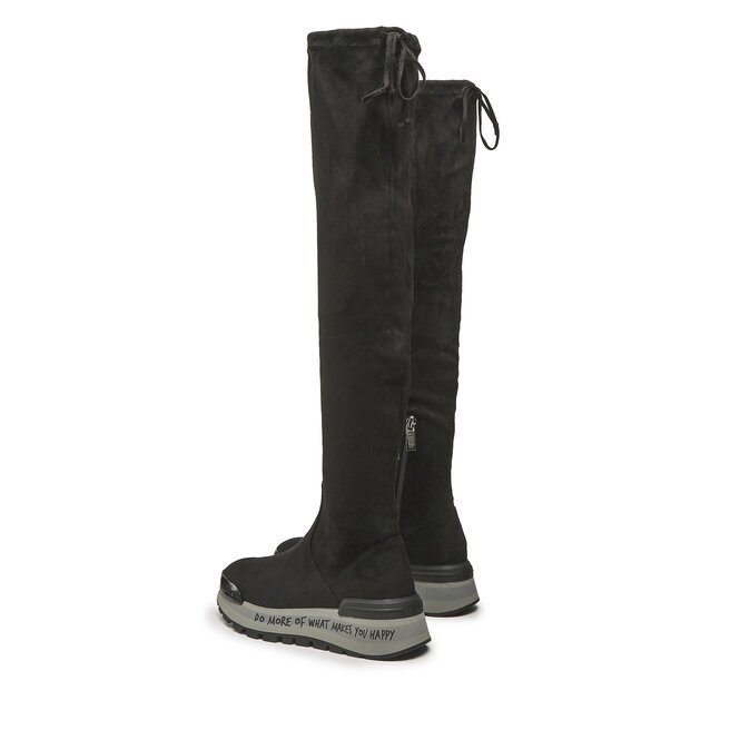 Liu Jo Bottines Amazing 22 Stretch Black Bf4055ex046 Pants Amazing 22 Stretch - Noir - Cuir Synthétique - Bottines Femme Tendance Bottines Liu Jo