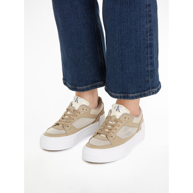 Sneakers Calvin Klein Jeans Bold Vulc Flatf Laceup Lth Mix YW0YW01174 ...