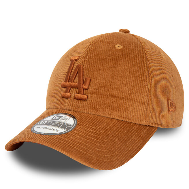 Czapka z daszkiem New Era Cord 3930 La Dodgers - Brązowy