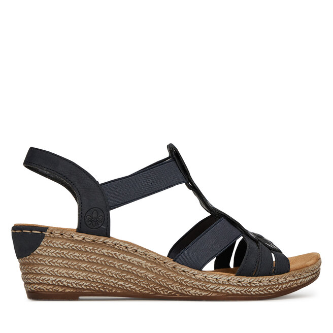 Sandały Rieker 62436-14 Granatowy - kobiece