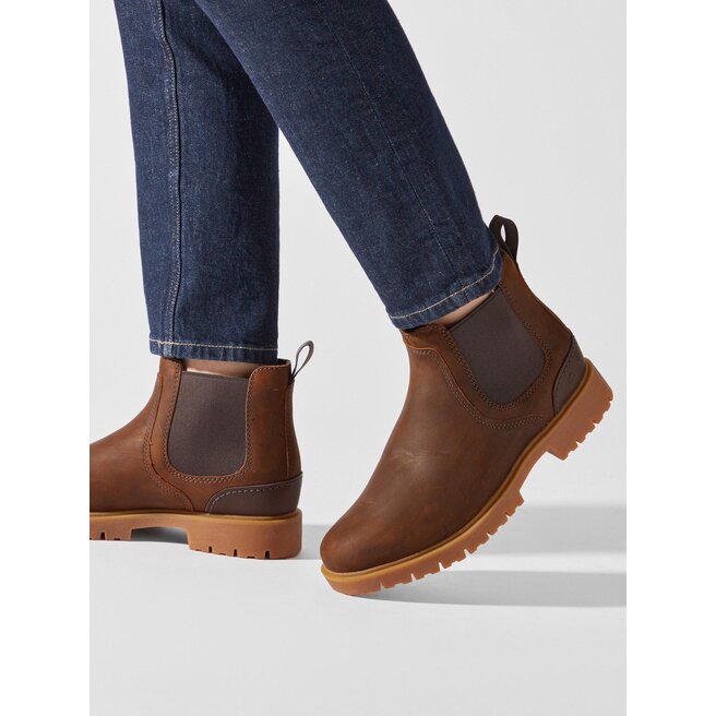 Clarks Bokacsizma Clarks Rossdale Top 261734557 Beeswax Leather