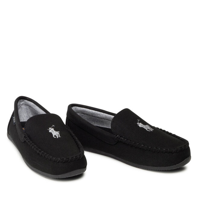 Polo Ralph Lauren Μοκασίνια Polo Ralph Lauren Declan RF103572 Blk/Grey
