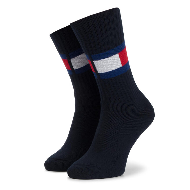 Skarpety wysokie unisex Tommy Hilfiger - Granatowy