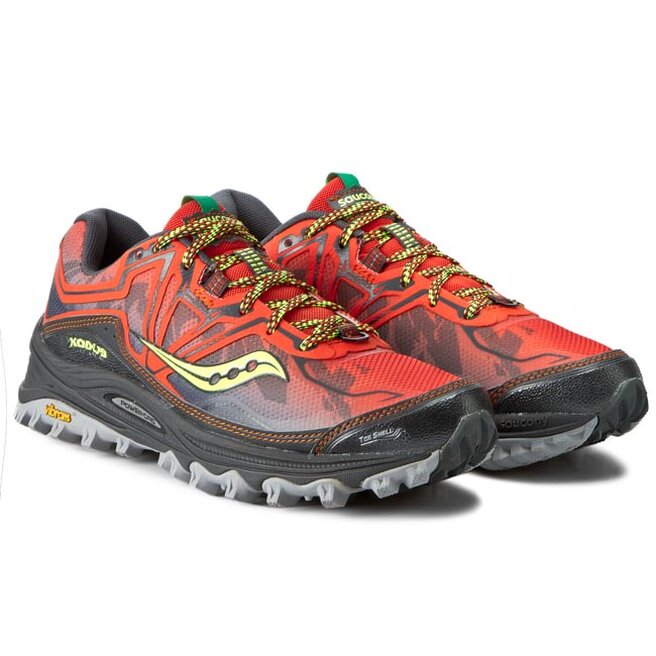 Scarpe Saucony Xodus 6.0 S20284 3 Red Blk escarpe