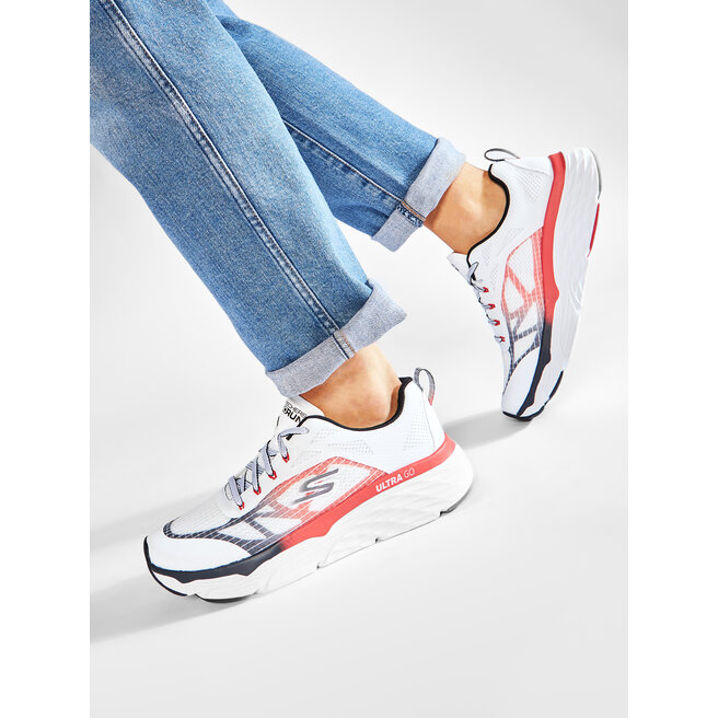 Skechers Παπούτσια Skechers Max Cushioning Elite 220063/WHT White