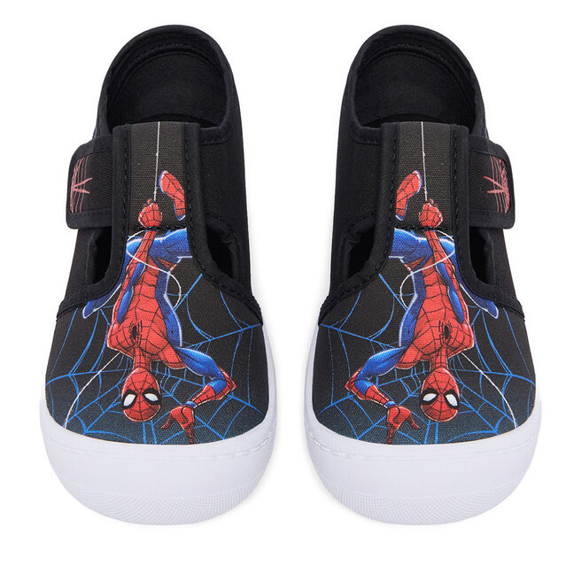 Kapcie Spiderman Ultimate CEO-CM-AW26-309SPRMV Czarny - chłopięce