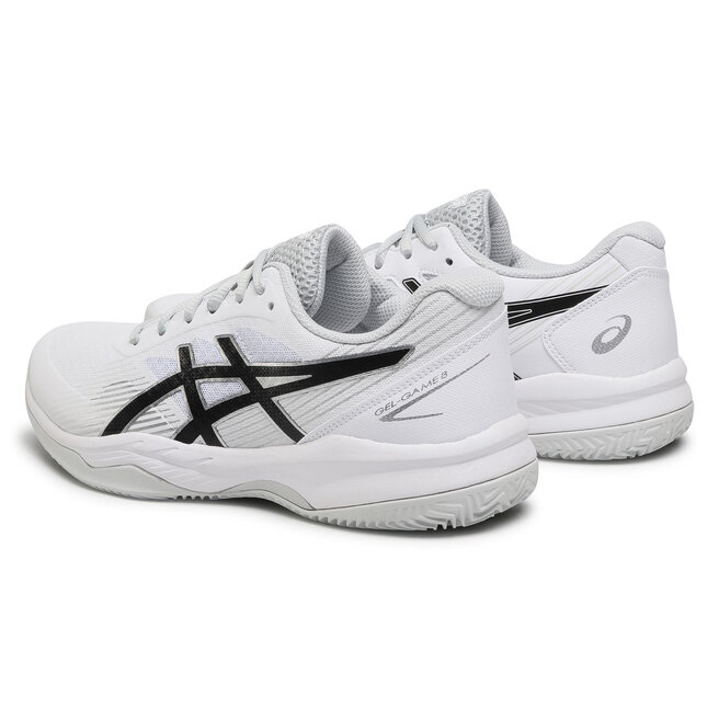 Batai Asics Gel-Game 8 Clay/Oc 1041A193 White/Black 101 • Www.eavalyne.lt