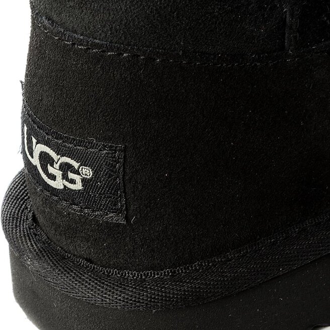 Ugg Pantofi Ugg K Bailey Button II 1017400K K/Blk