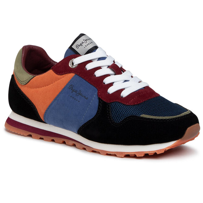 Sneakers Pepe Jeans Verona W Multi PLS31034 Black 999 chaussures
