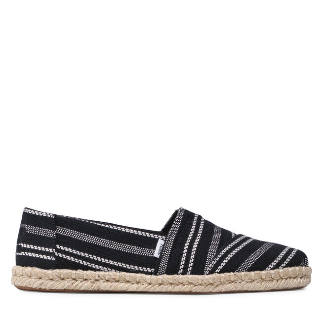 Toms Espadrilles Toms Alpargata Rope 10017852 Black Global Stripe