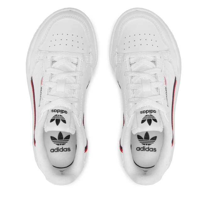 adidas Обувки adidas Continental 80 C G28215 Ftwwht/Scarle/Conavy