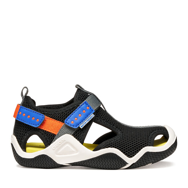 Sandały Geox Jr Wader J1530A 00014 C0038 S Czarny - chłopięce