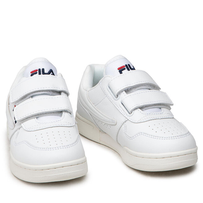 Fila Sneakersy Fila Arcade Velcro Kids FFK0043.13037 White/Fila Navy