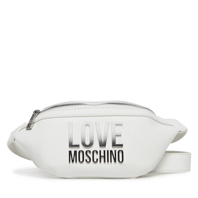 Saszetka nerka LOVE MOSCHINO - Biały