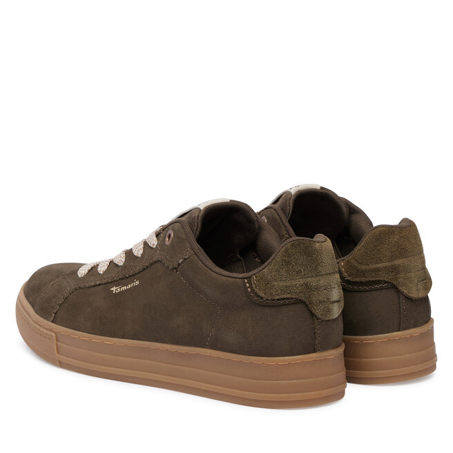 Sneakersy Tamaris 1-23730-47 Zielony - kobiece