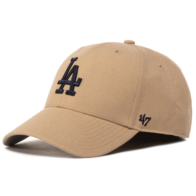 Șapcă 47 Brand Mbl Los Angeles Dodgers B-MVP12WBV-KHB Khaki 47 Brand imagine noua