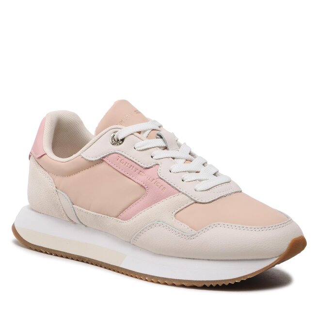 Sneakers Tommy Hilfiger Essential Th Runner FW0FW06947 Misty Blush TRY Blush imagine noua gjx.ro