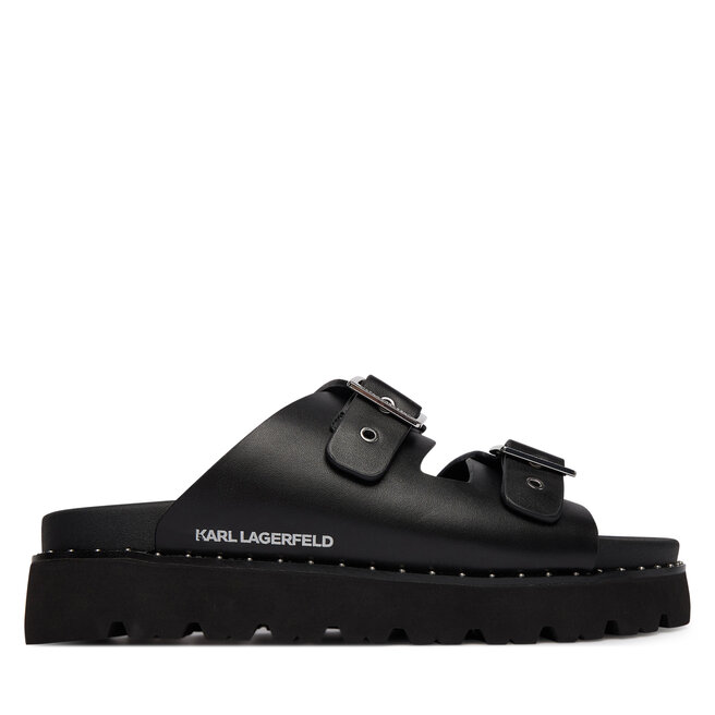 Klapki KARL LAGERFELD Kaia KL81506 Czarny -