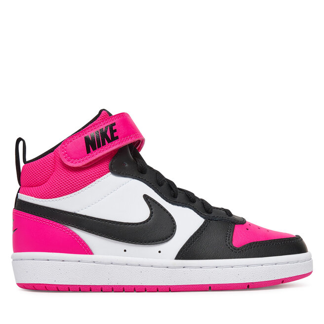 Sneakersy Nike Court Borough Mid 2 Bg - 100 Różowy