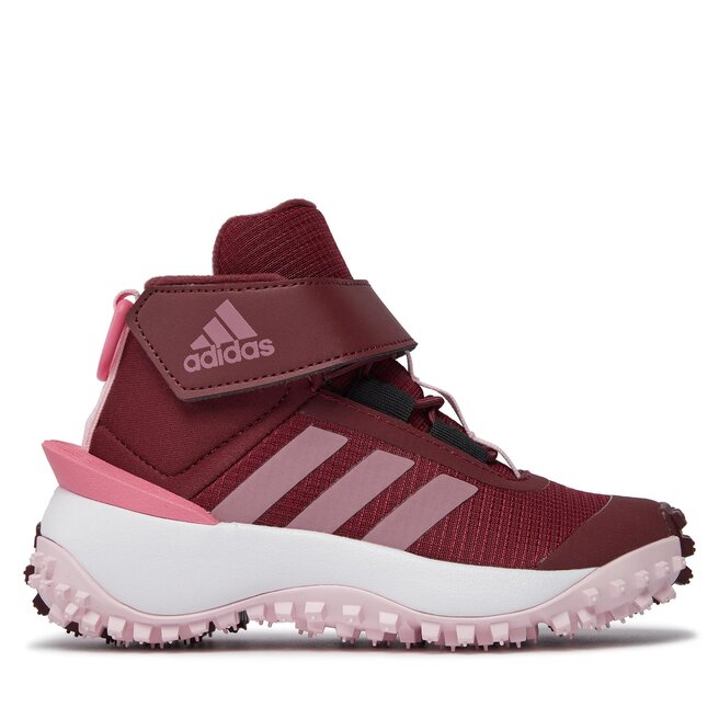 Sneakersy adidas Fortatrail - Bordowy