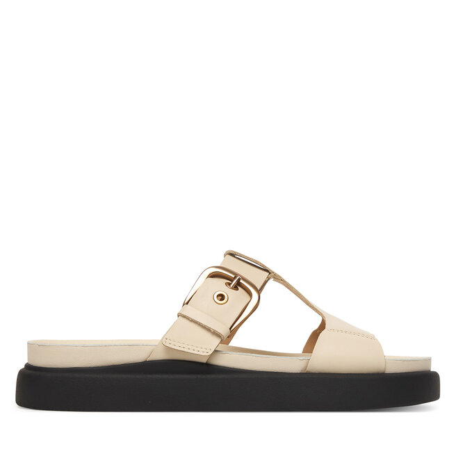 Klapki Clarks Aristella West 26185812 Écru -