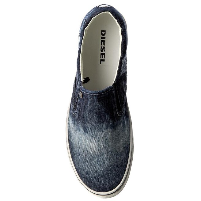 Sneakers aus Stoff Diesel Sub-Ways Y01049 P1275 T6067 Indigo